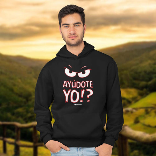 Sudadera con capucha AYÚDOTE YO